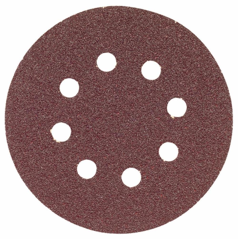 Bosch 5 pc. 60 Grit 5 In. 8 Hole Hook-and-Loop Sanding Discs SR5R060 from Bosch - Mycitystee