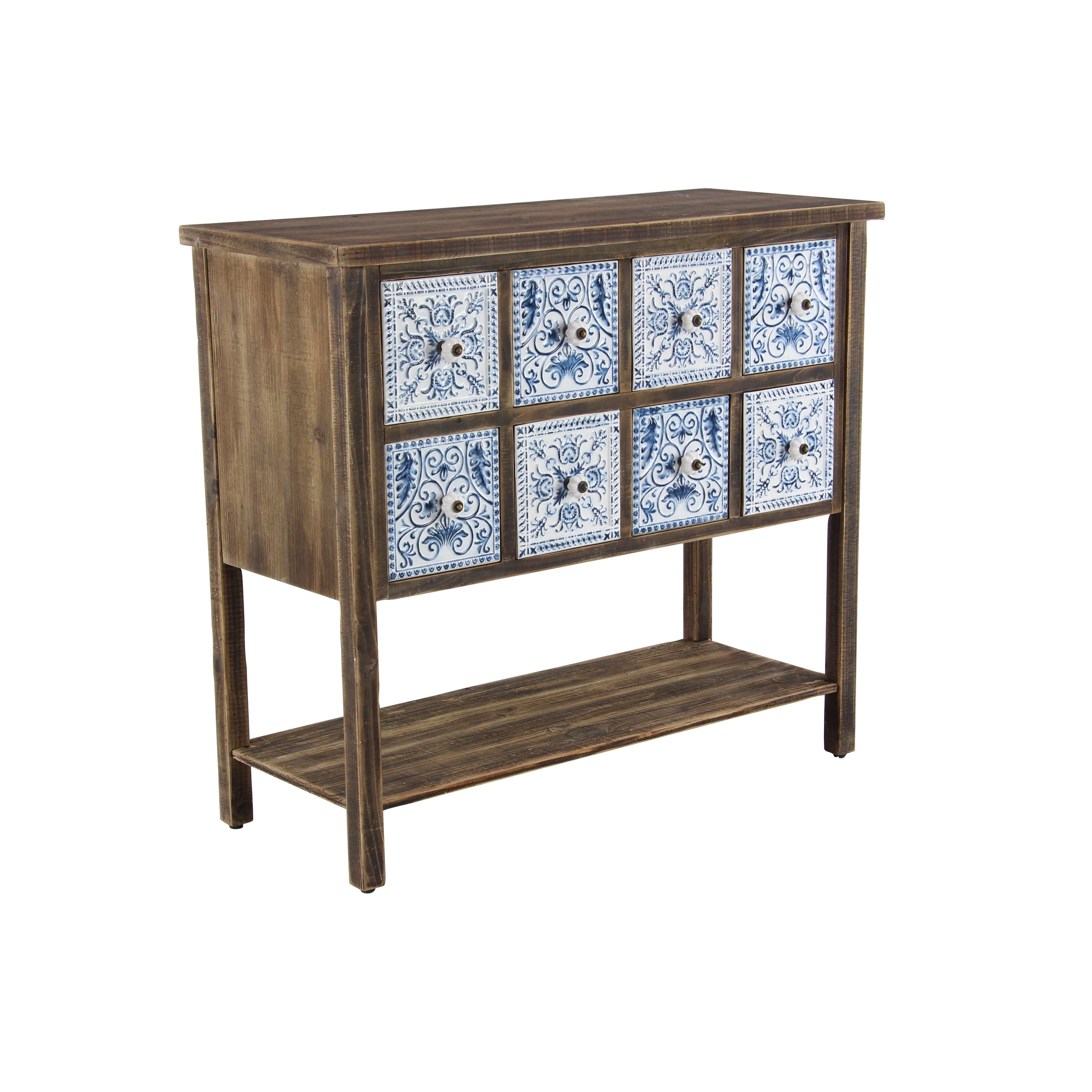 Brown Wood Farmhouse Cabinet 33 x 37 x 15 - - 20444561 - Mycitystee