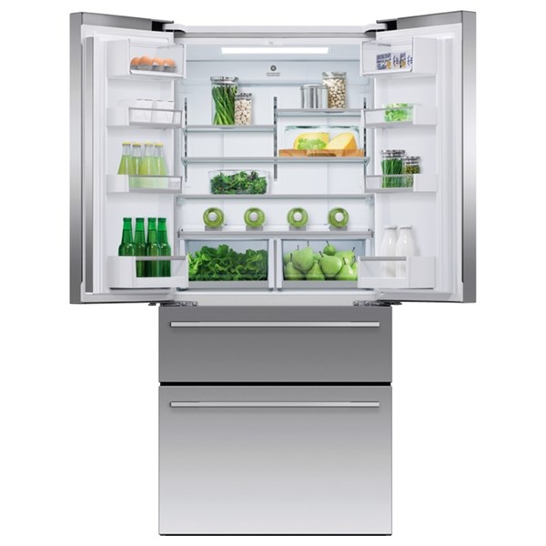 16.8 cu ft French Door Stainless Refrigerator - Mycitystee