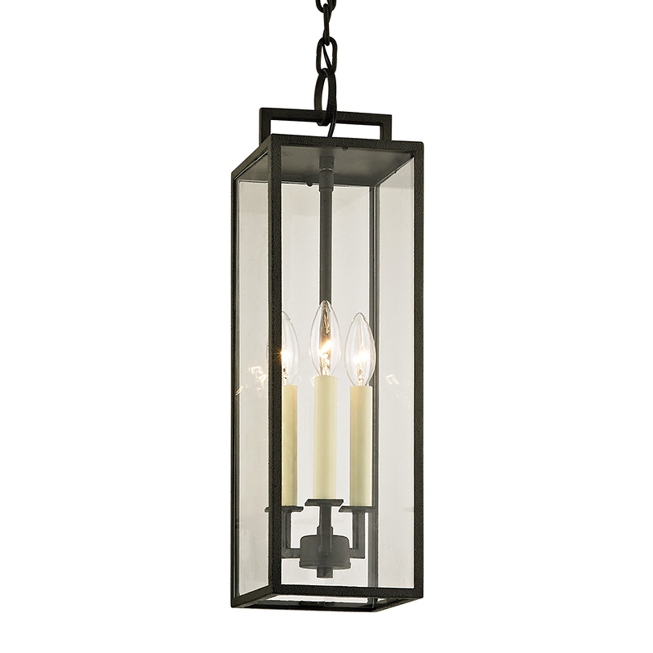 Troy Lighting Beckham 3-light Forged Iron Outdoor Pendant - Mycitystee