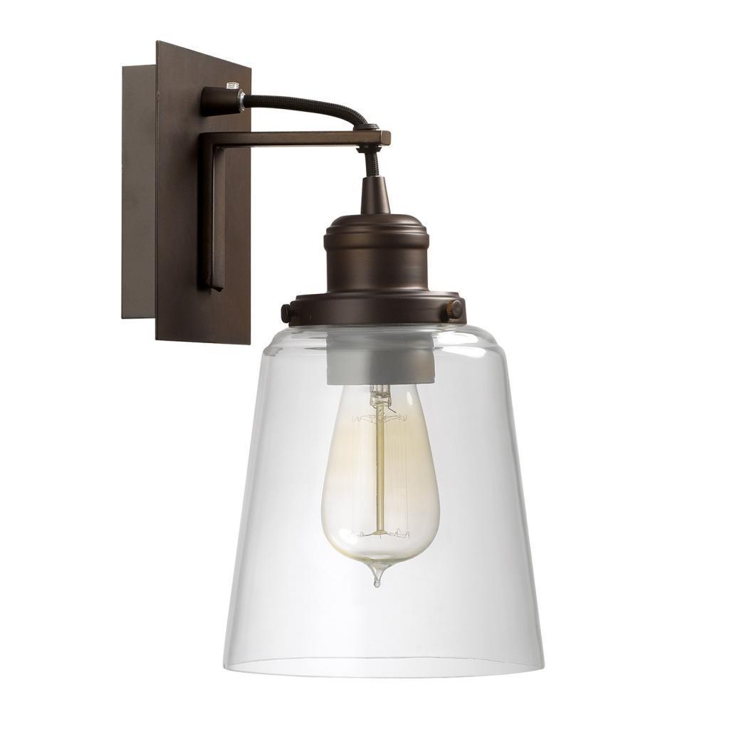 Urban 1-light Burnished Bronze Wall Sconce - Mycitystee