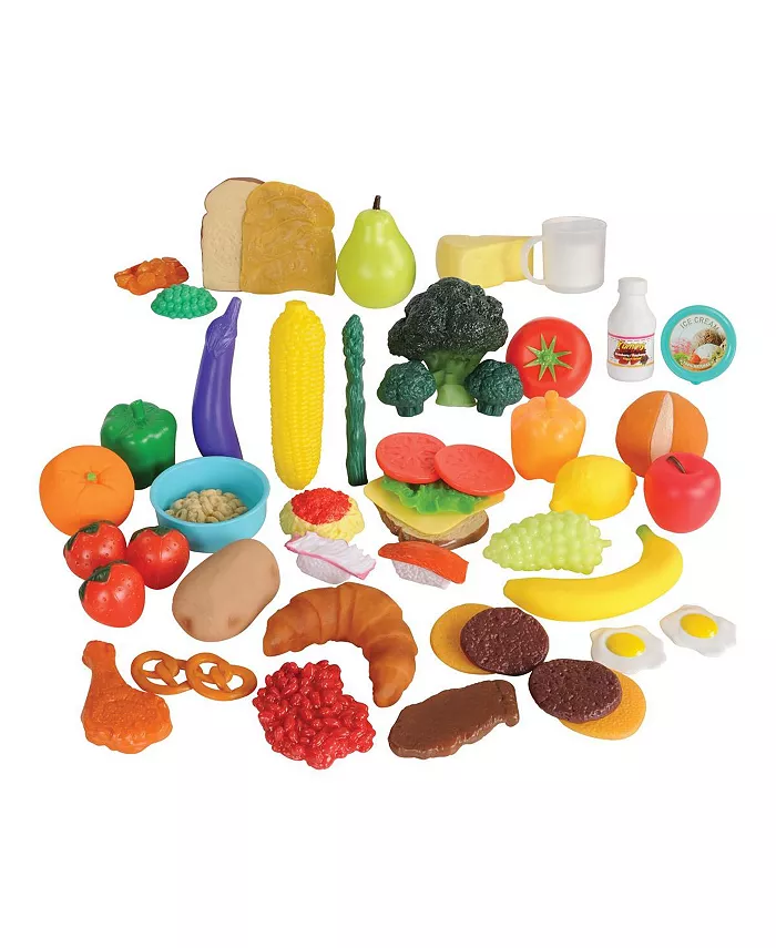 Kaplan Early Learning Healthy Eating Food Set  - 48 Pieces - Mycitystee