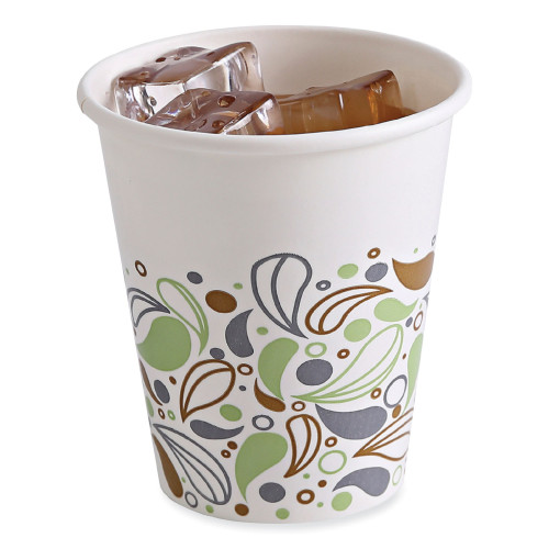 Boardwalk Deerfield Printed Paper Cold Cups， 12 oz， 50 Cups/Sleeve， 20 Sleeves/Carton (DEER12CCUP) - Mycitystee