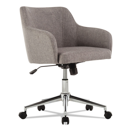 Alera Captain Series Mid-Back Chair， Supports Up to 275 lb， 17.5