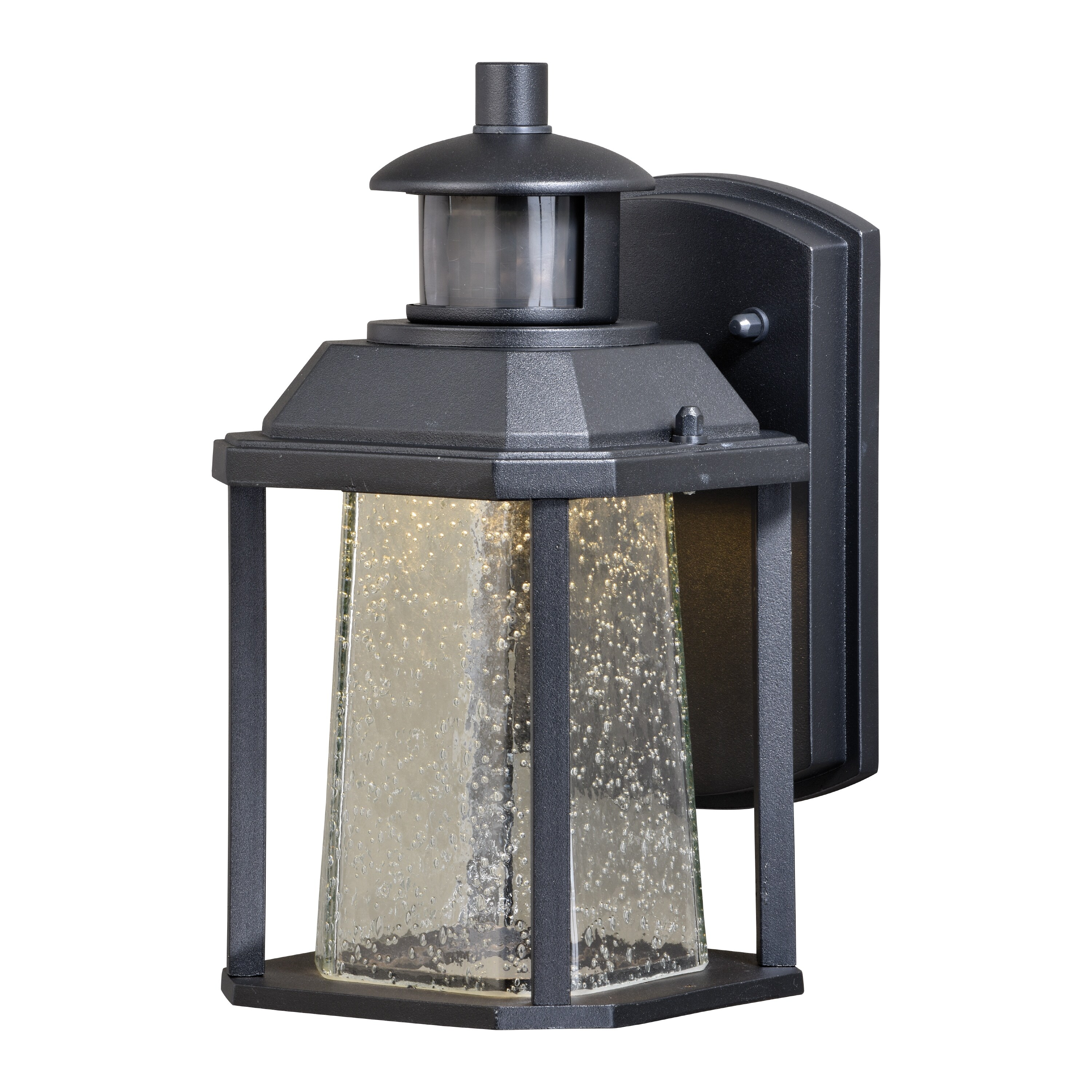 Freeport Bronze LED Motion Sensor Dusk to Dawn Outdoor Wall Light - 5.5-in W x 10.25-in H x 6.25-in D - Mycitystee