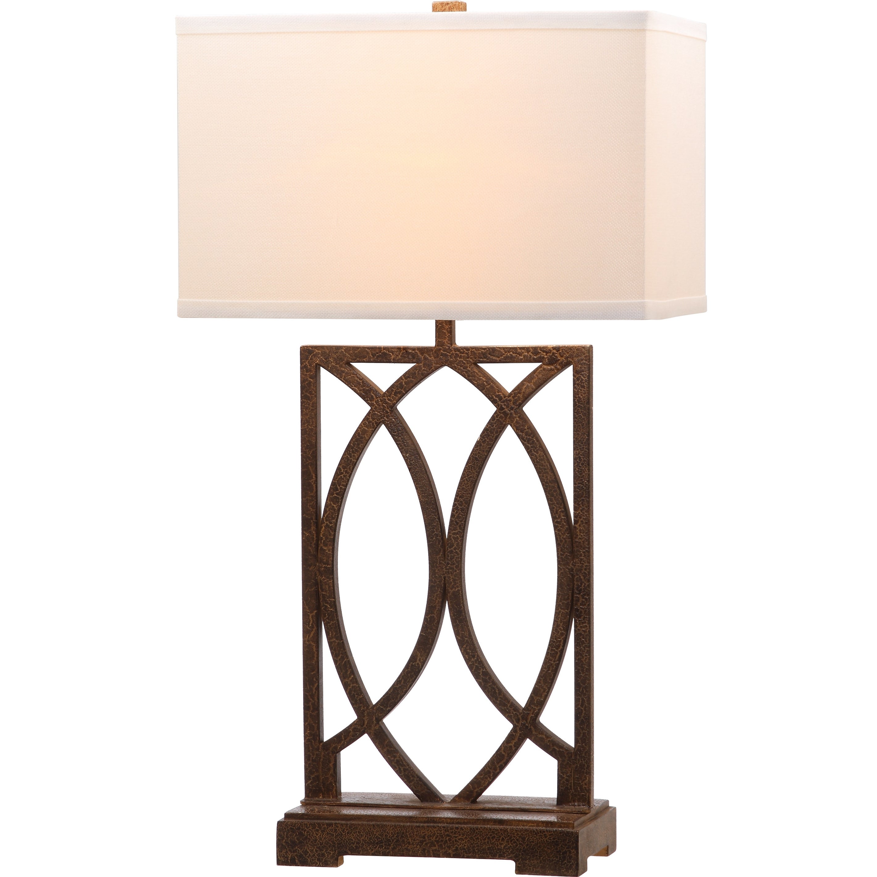 SAFAVIEH Lighting 30-inch Jago Antiqued Gold Table Lamp (Set of 2) - 16