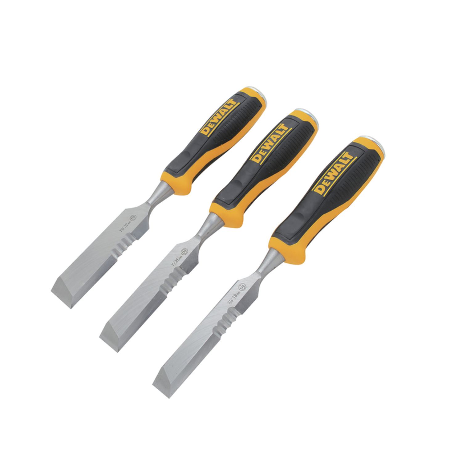 DeWalt Side Strike Wood Chisel Set 3 pk - Mycitystee