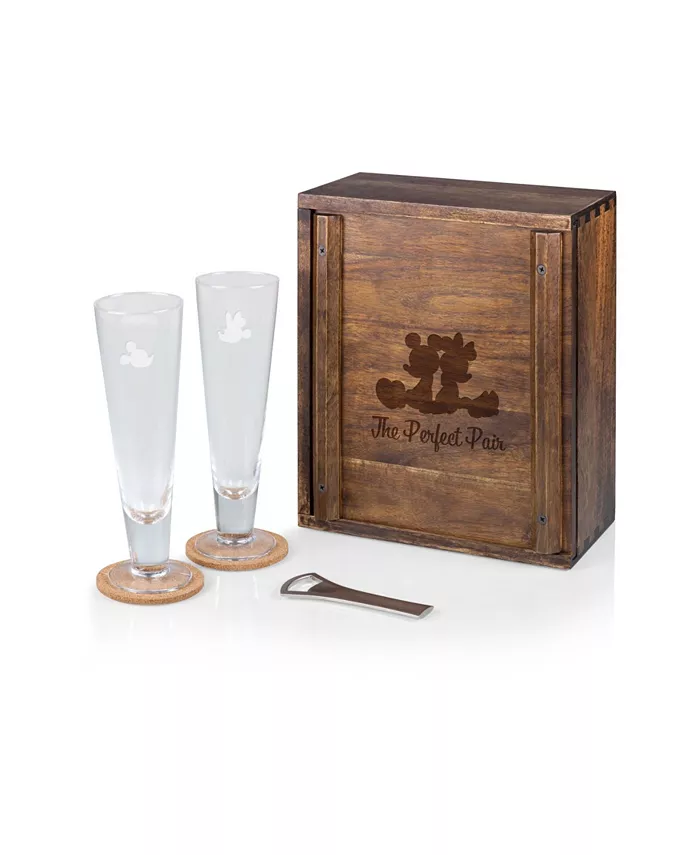 Legacy Disney's Mickey Minnie Mouse Beverage Glass Set， 6 Pieces - Mycitystee
