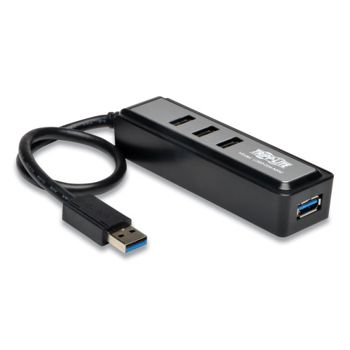 Tripp Lite USB 3.0 SuperSpeed Hub， 4 Ports， Black (U360004MINI) - Mycitystee