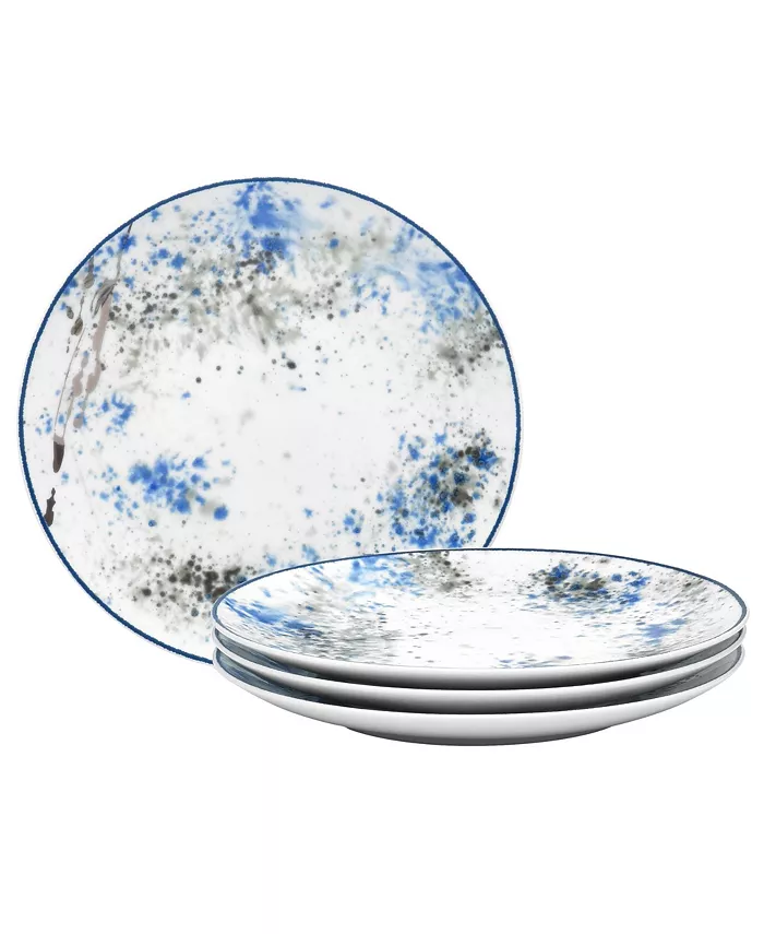 Noritake Blue Nebula Set 4 Salad Plate - Mycitystee