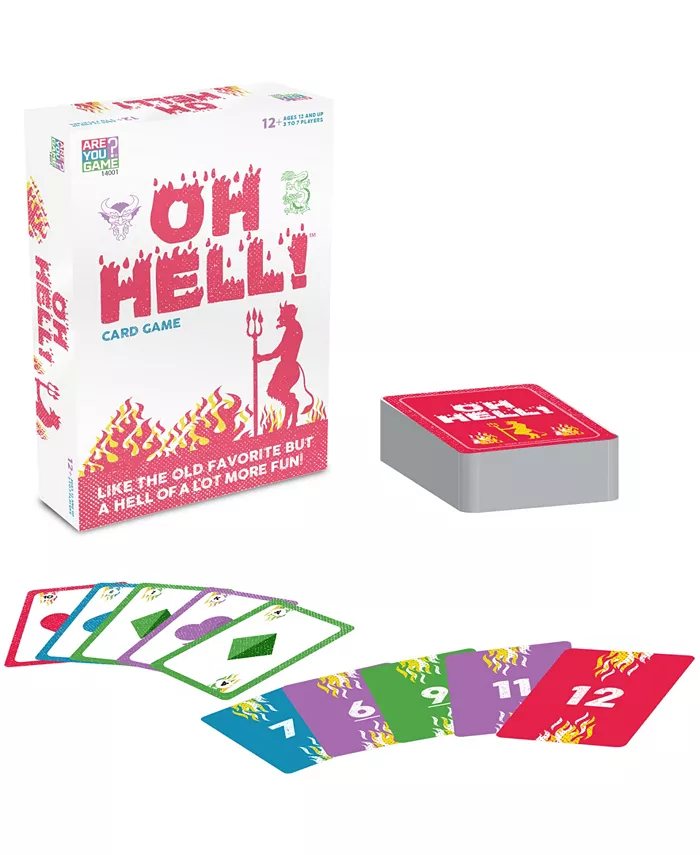 Areyougame OH Hell Card Game Set， 81 Piece - Mycitystee