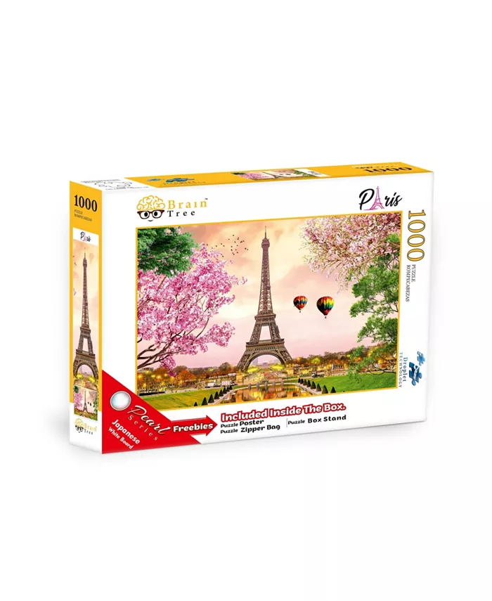 Brain Tree Games Paris 1000 Piece Jigsaw Puzzle - Mycitystee