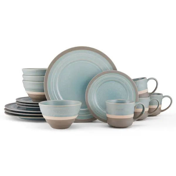 Pfaltzgraff 16-Piece Adina Stoneware Dinnerware Set - Mycitystee
