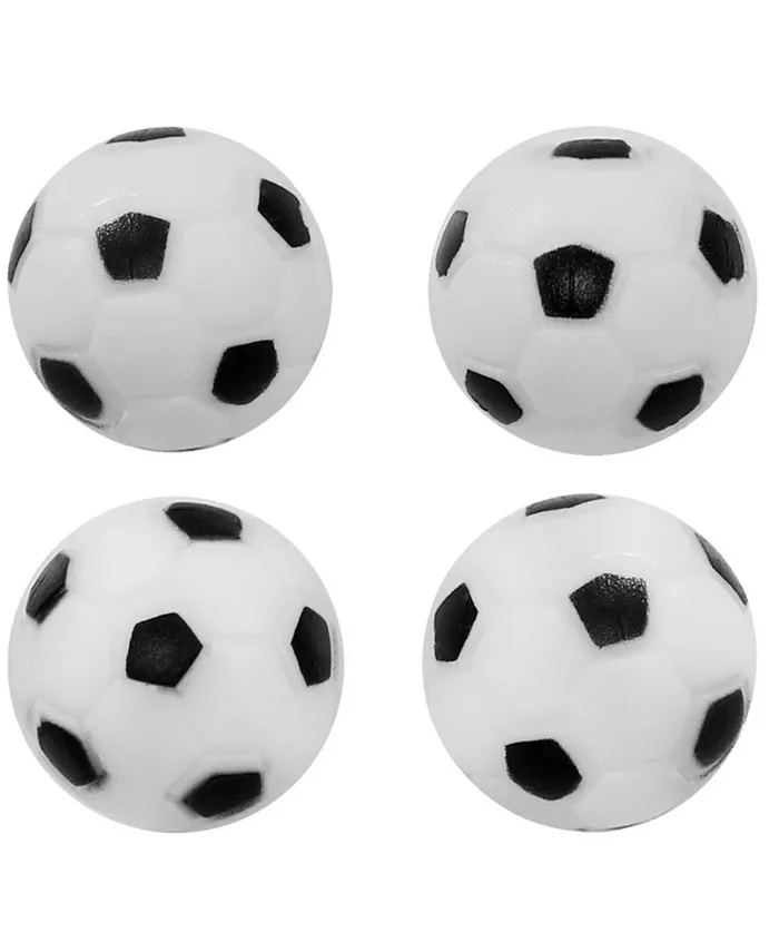 Sunnydaze Decor 36 mm ABS Standard Foosball Table Replacement Balls - 4-Pack - Mycitystee