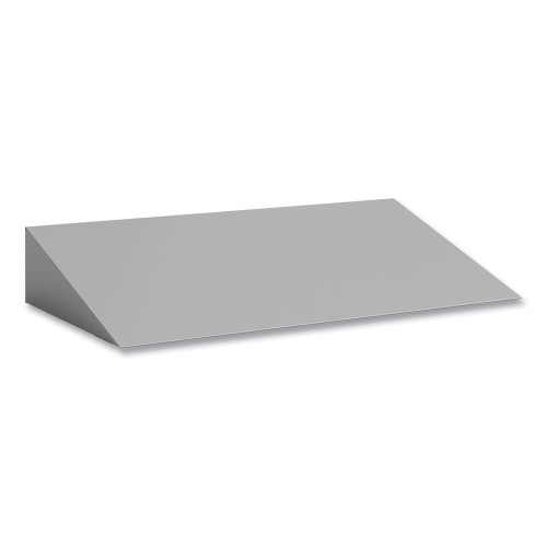 Safco Triple Sloped Metal Locker Hood Addition， 36w x 18d x 6h， Gray， Ships in 1-3 Business Days (5518GR) - Mycitystee
