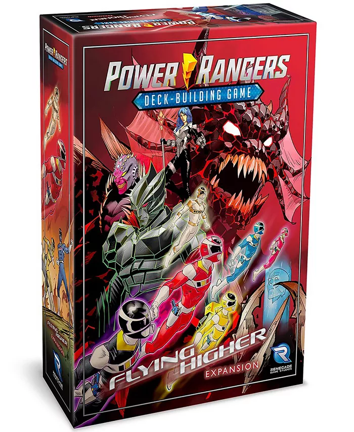 Renegade Game Studios Power Rangers Deck-building Game Flying Higher Expansion - Mycitystee