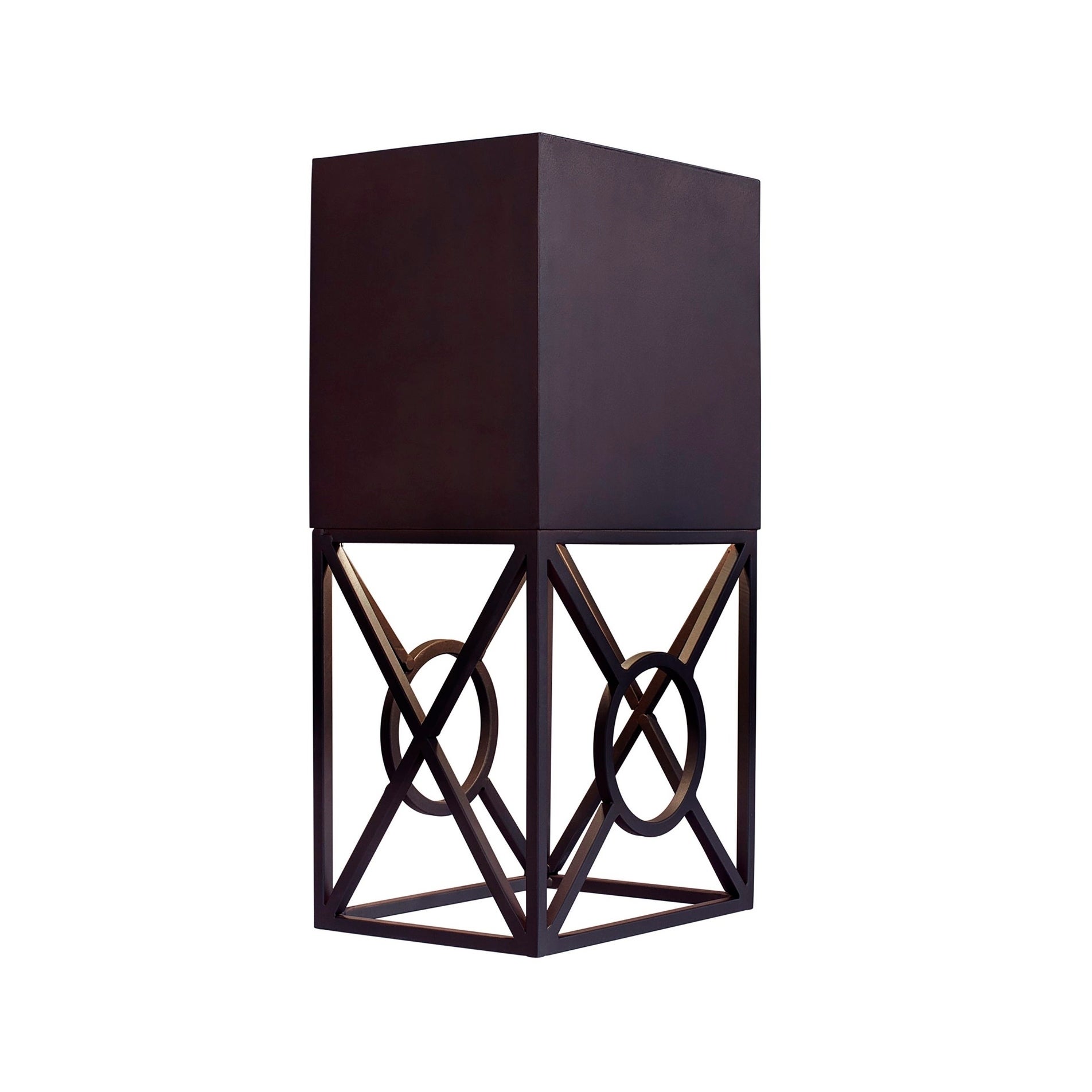 1-Light Antique Bronze Outdoor Wall Lantern Dark Sky Compliant Shopping - The Best Deals on Outdoor Wall Lanterns | 33520299 - Mycitystee