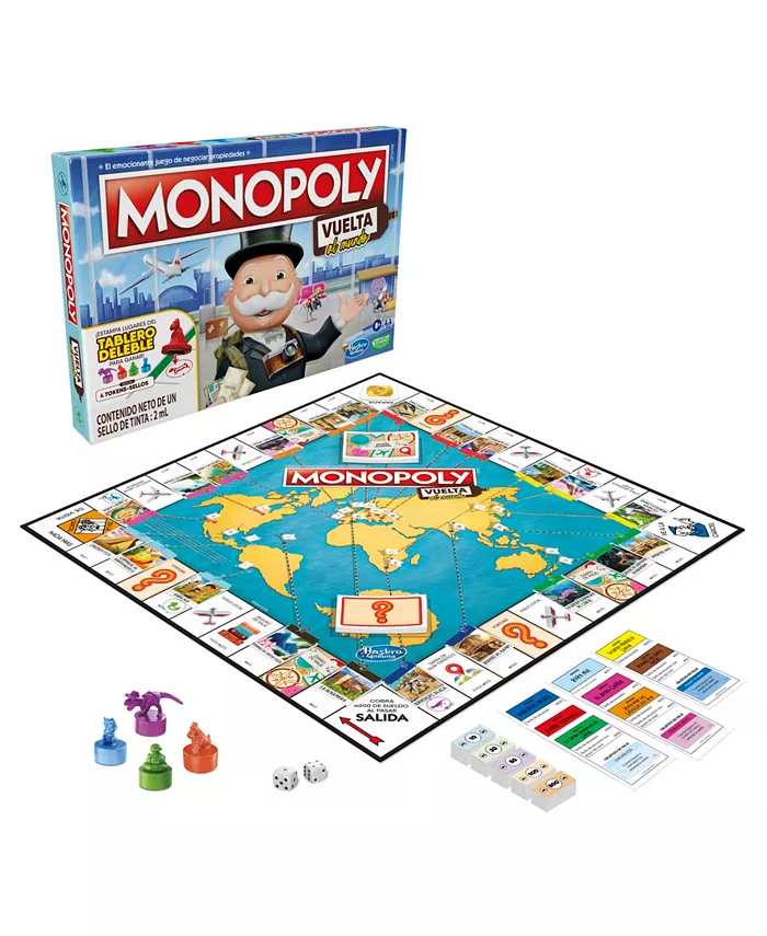 Monopoly CLOSEOUT! Travel World Tour Board Game - Mycitystee