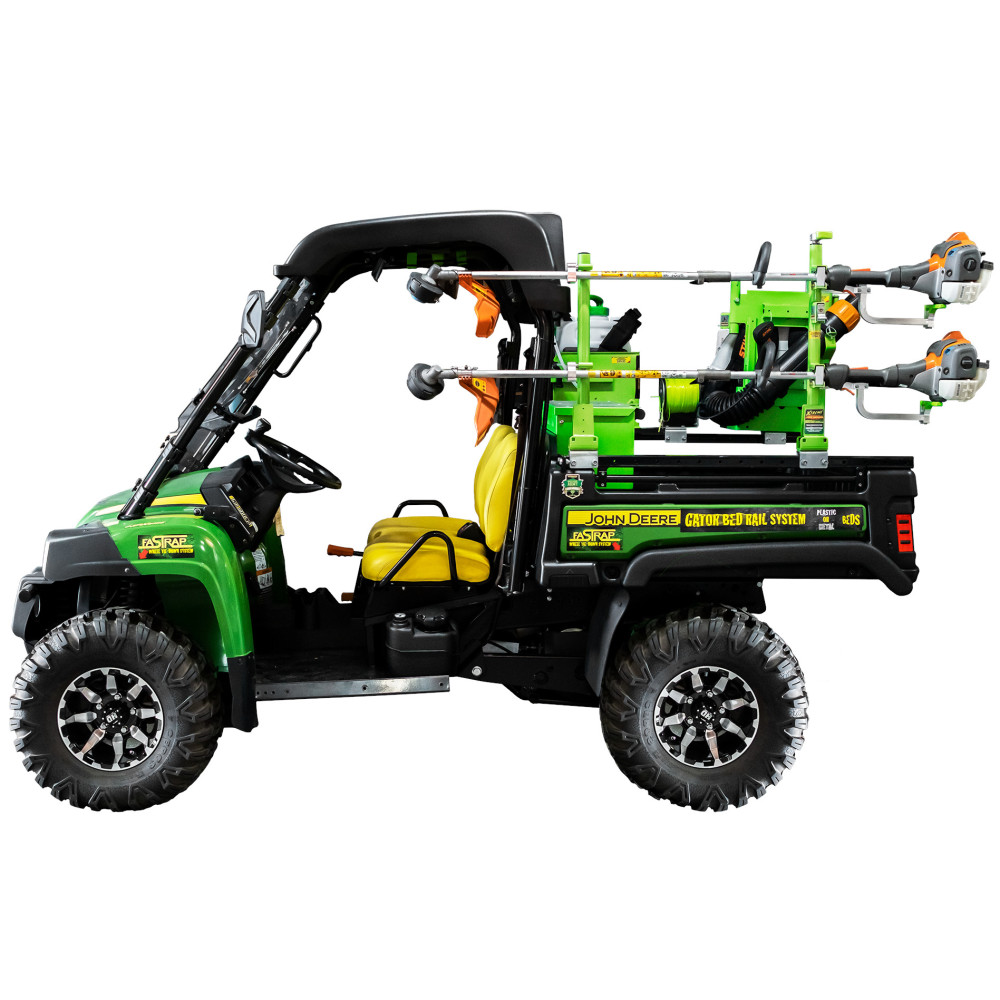 Green Touch Bed Rail System For John Deere Gator Plastic Bed - Mycitystee