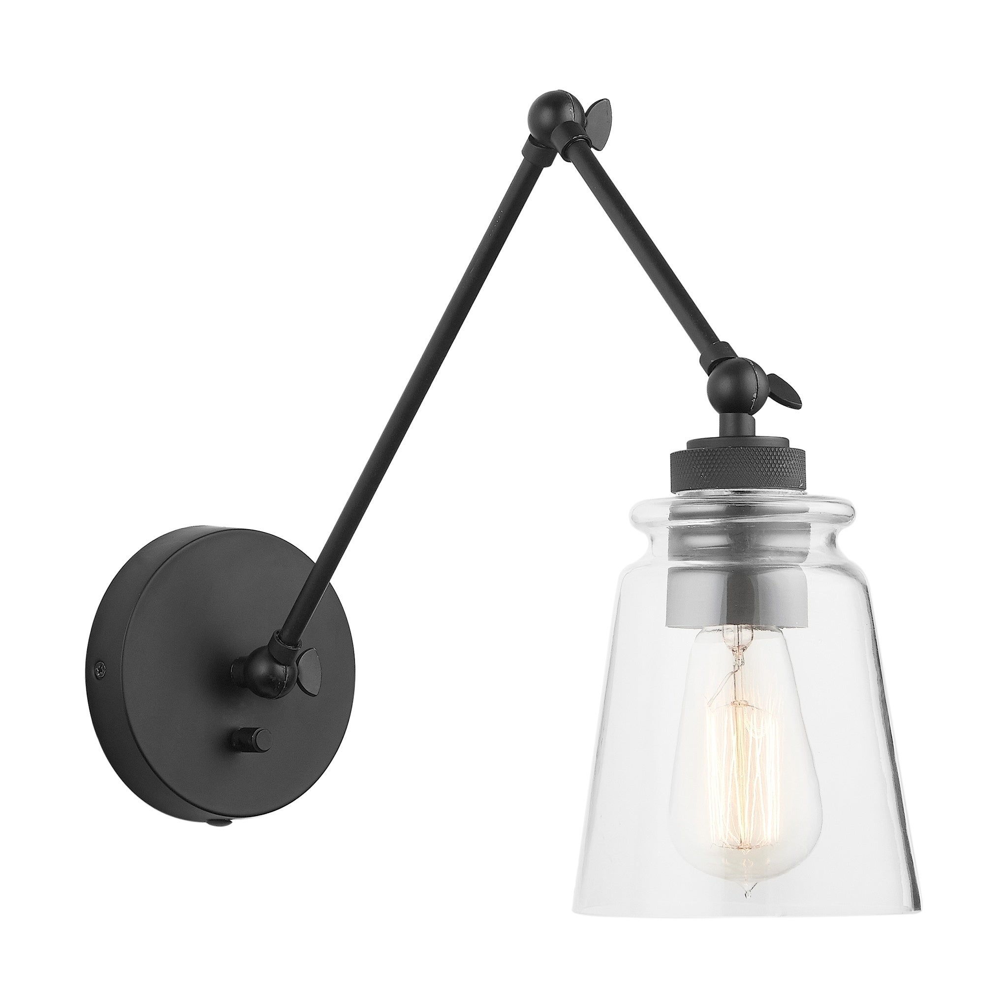 Copper Grove Sandanski 1-light Matte Black Wall Sconce - Mycitystee