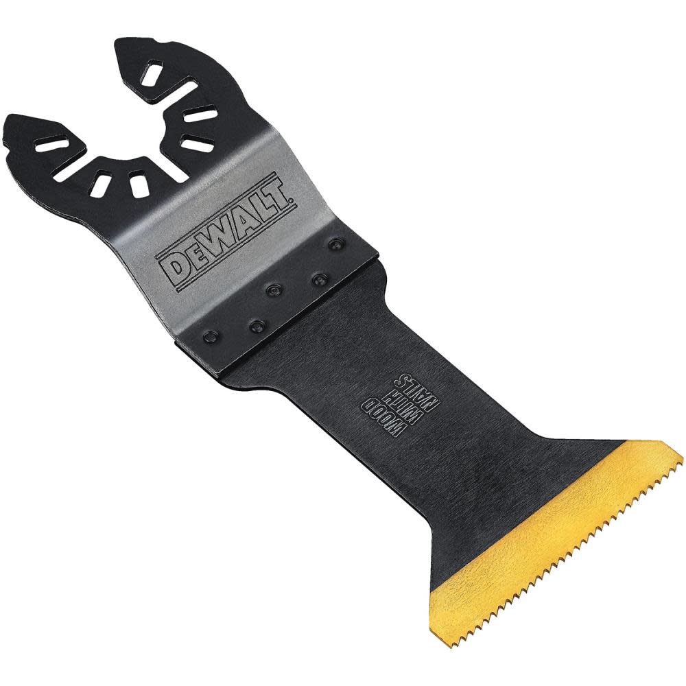 DEWALT Wide Titanium Nitride Coating Oscillating Wood with Nails Blade DWA4204B from DEWALT - Mycitystee