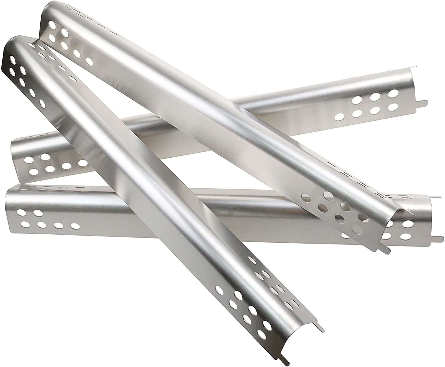 Heat Plates G470-0004-W1 for Char-broil Performance 475 4-Burner Liquid Propane Gas Grill, 4 Pcs Parts Kit 16 15/16 x 2 1/12 - Mycitystee