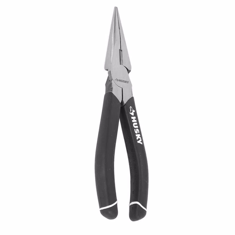 Husky 8 in. Long Nose Pliers and#8211; XDC Depot - Mycitystee