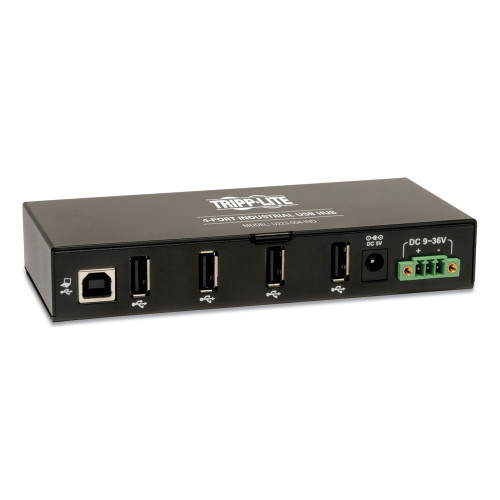Tripp Lite USB 2.0 Mini Hub， 4 Ports， Black (U223004IND) - Mycitystee