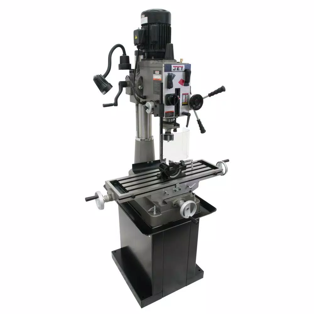 Jet JMD-40GH Geared Head Mill/Drill Press with Newall DP500 2-Axis Dro and#8211; XDC Depot - Mycitystee