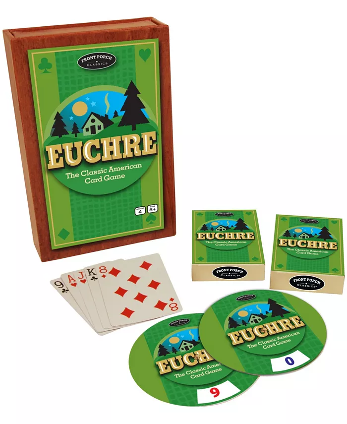 Front Porch Classics Euchre - The Classic American Card Game - Mycitystee