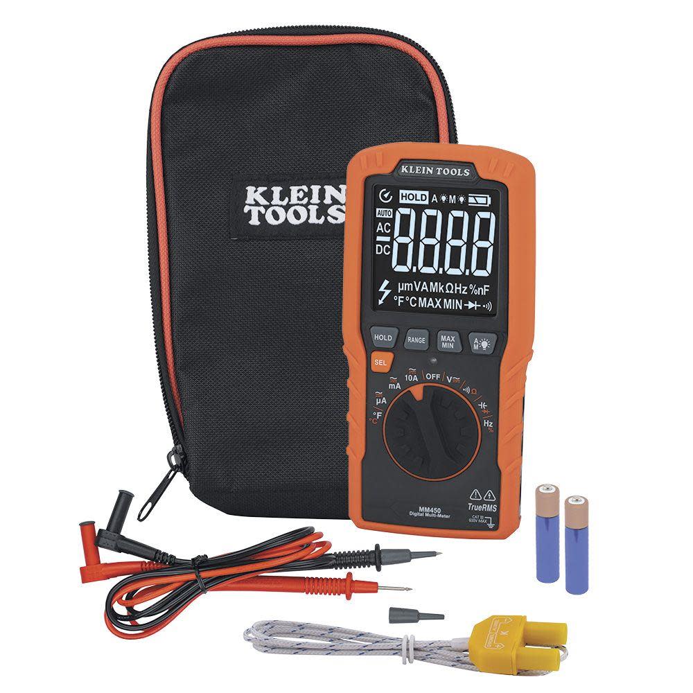 Klein Slim Digital Multimeter TRMS Auto Ranging - Mycitystee