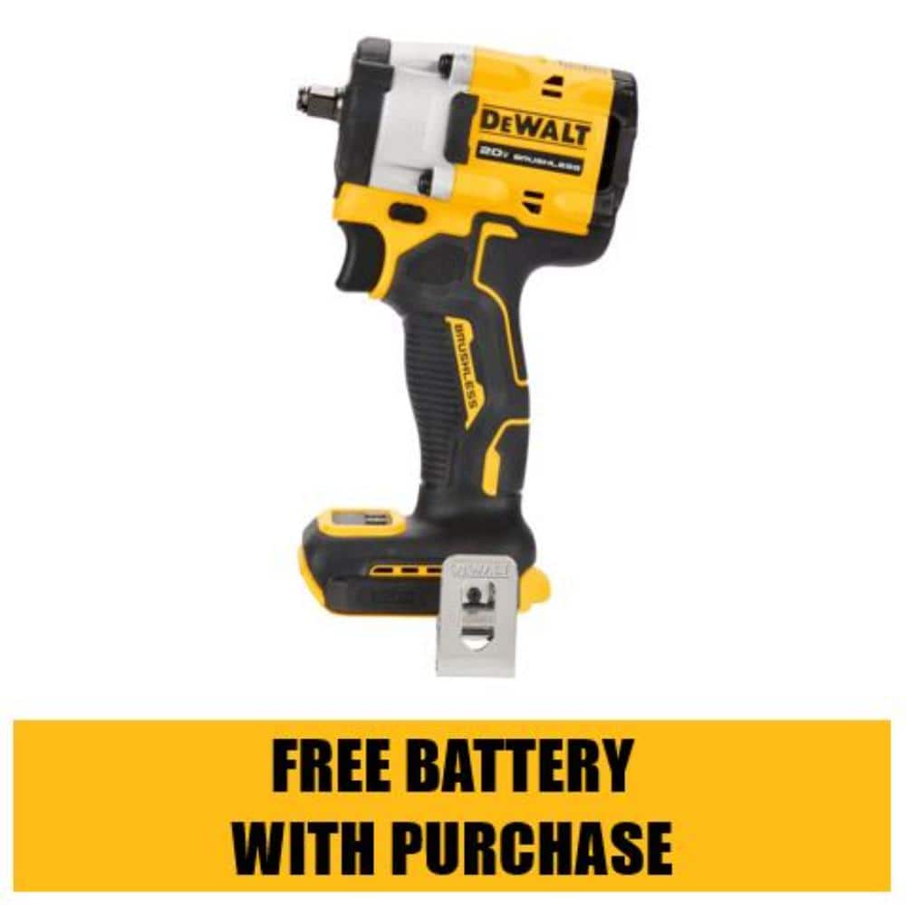 DEWALT ATOMIC 20V MAX Cordless Brushless 3/8 in. Impact Wrench (Tool Only) DCF923B - Mycitystee