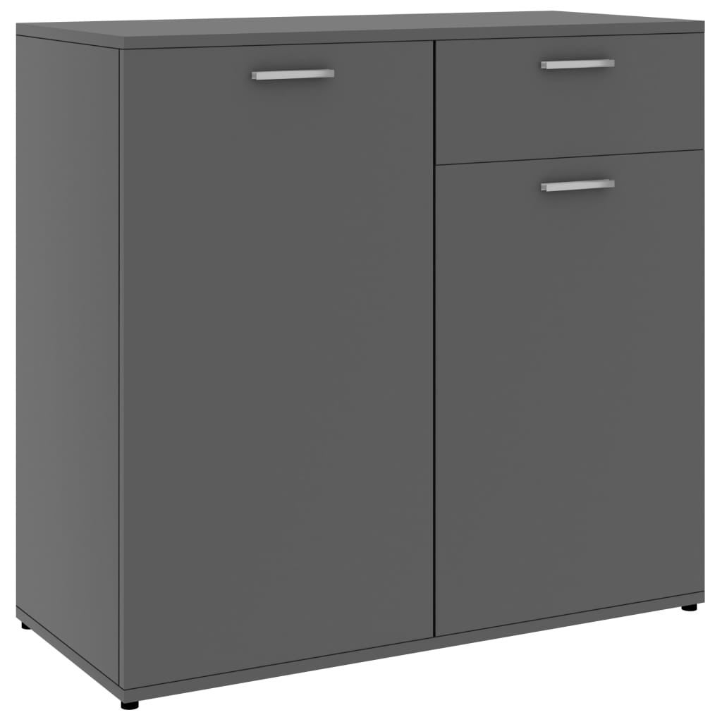 vidaXL Sideboard Gray 31.5