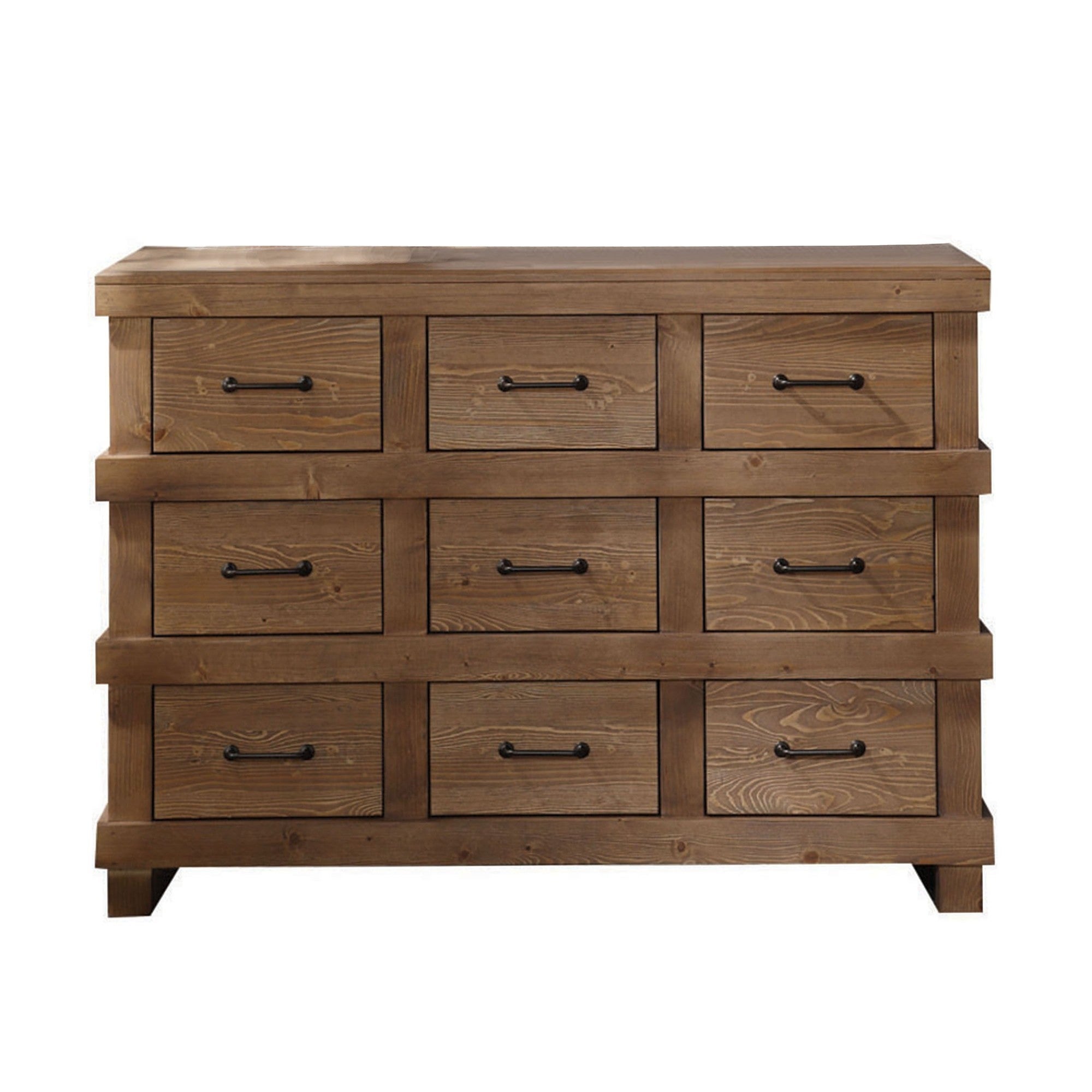 Capacious Wooden Dresser， Antique Oak - - 21736861 - Mycitystee