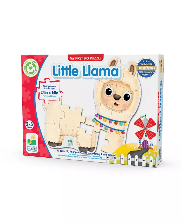 The Learning Journey My First Big Floor Little Llama 12 Piece Puzzle Set - Mycitystee