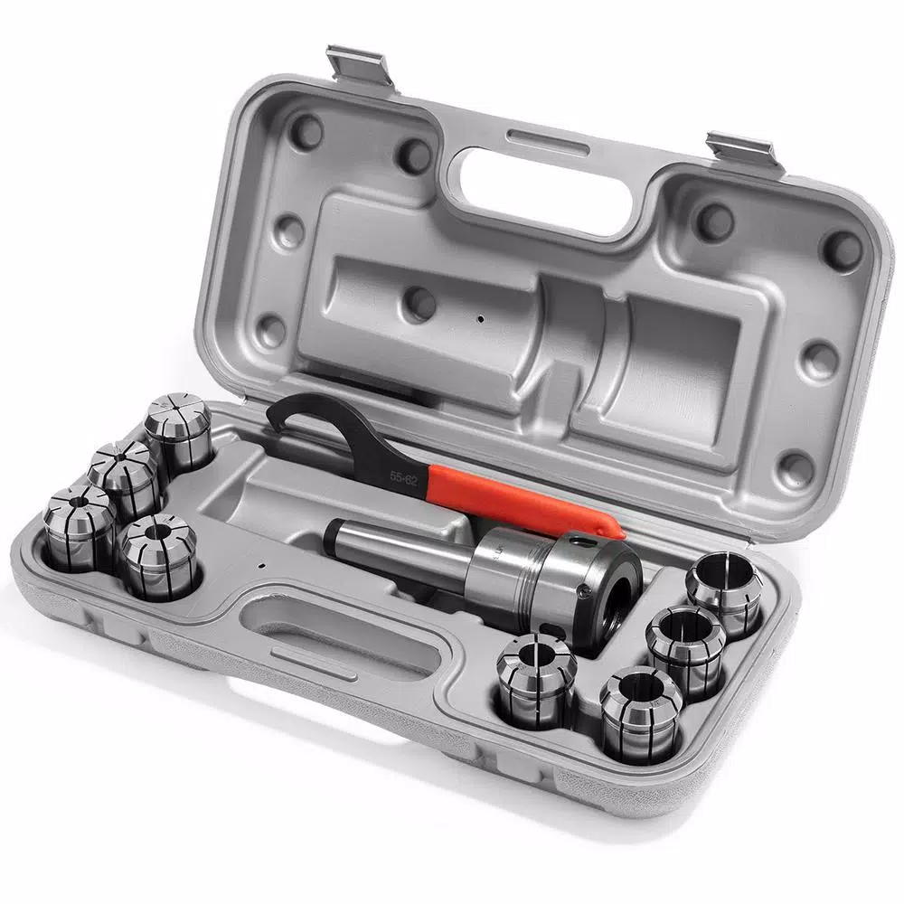 Stark 1/8 in. to 1 in. Quick Change Spring Collet Chuck End Mill Holder (8-Piece) and#8211; XDC Depot - Mycitystee