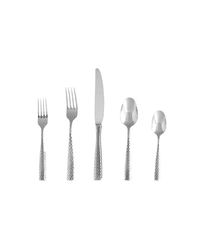 Fortessa Lucca Faceted 5pc Place Setting - Mycitystee