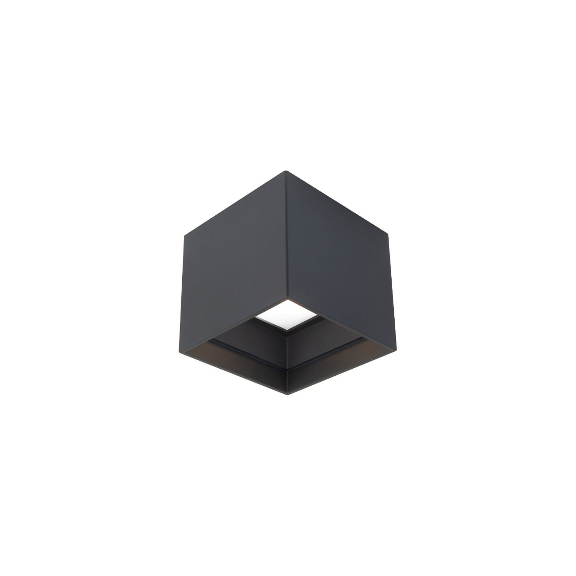 Kube 5in LED Outdoor Flush Mount 3-CCT 3000K-3500K-4000K Set to 3000K - Mycitystee