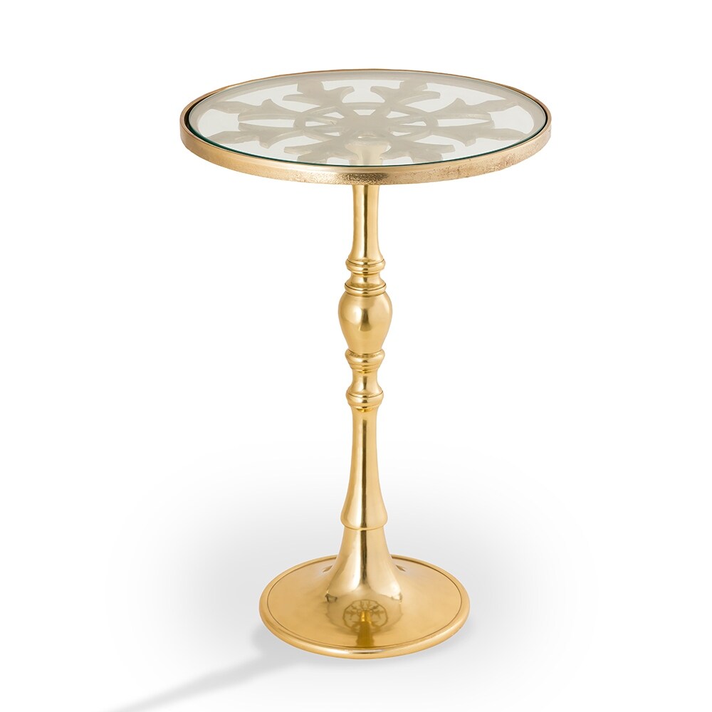 Faux de Lys Polished Brass Fin - Mycitystee