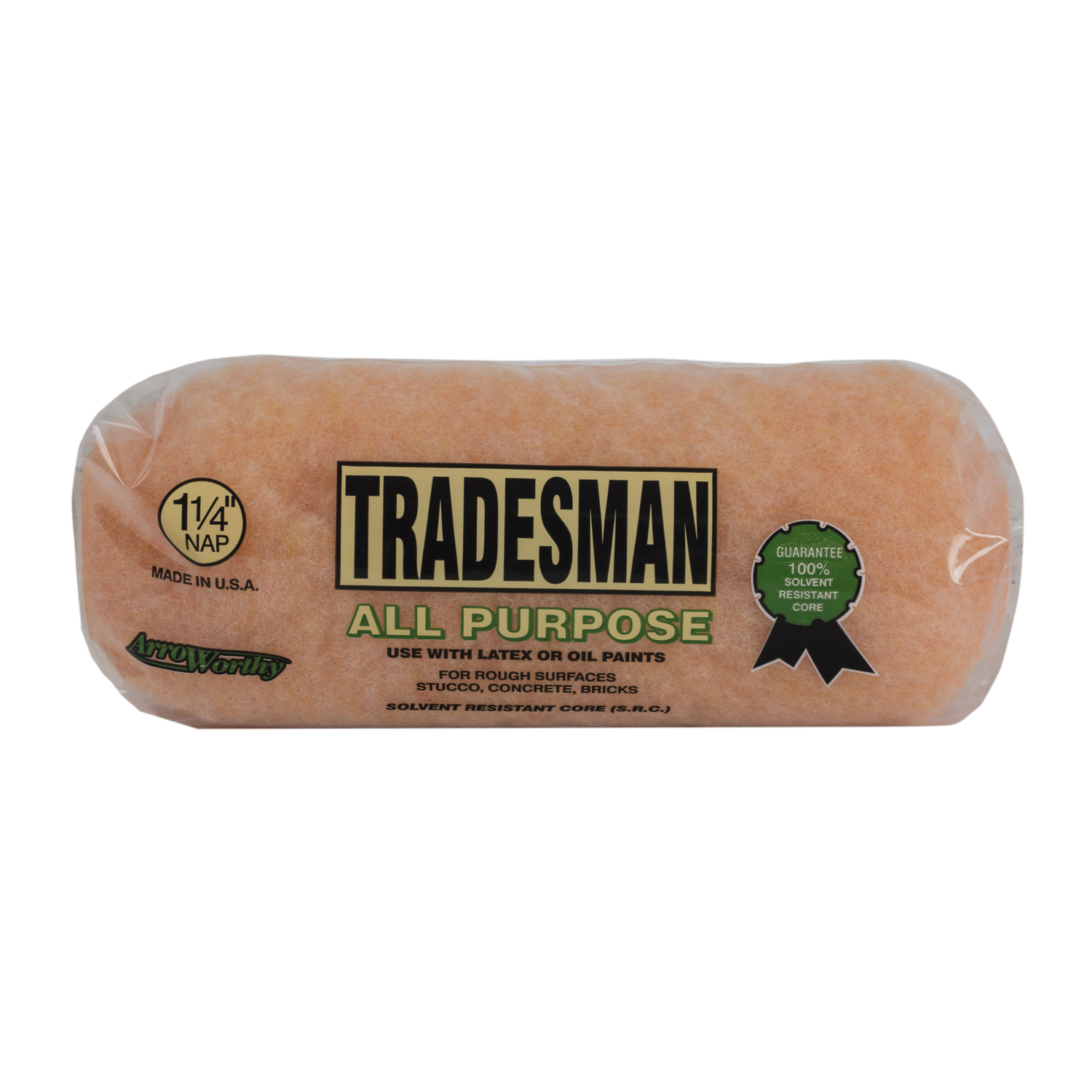 Arroworthy Tradesman Polyester 9 in. W X 1-1/4 in. Paint Roller Cover 1 pk - Mycitystee