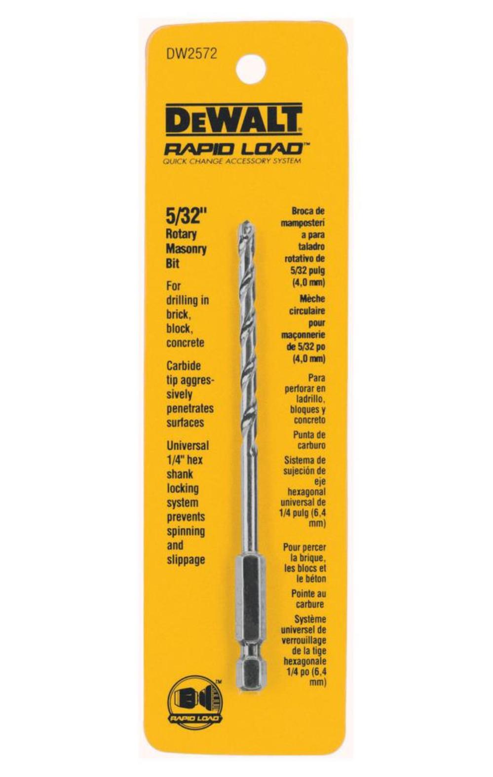 DEWALT 1/4 In. Masonry Bit DW2574 from DEWALT - Mycitystee