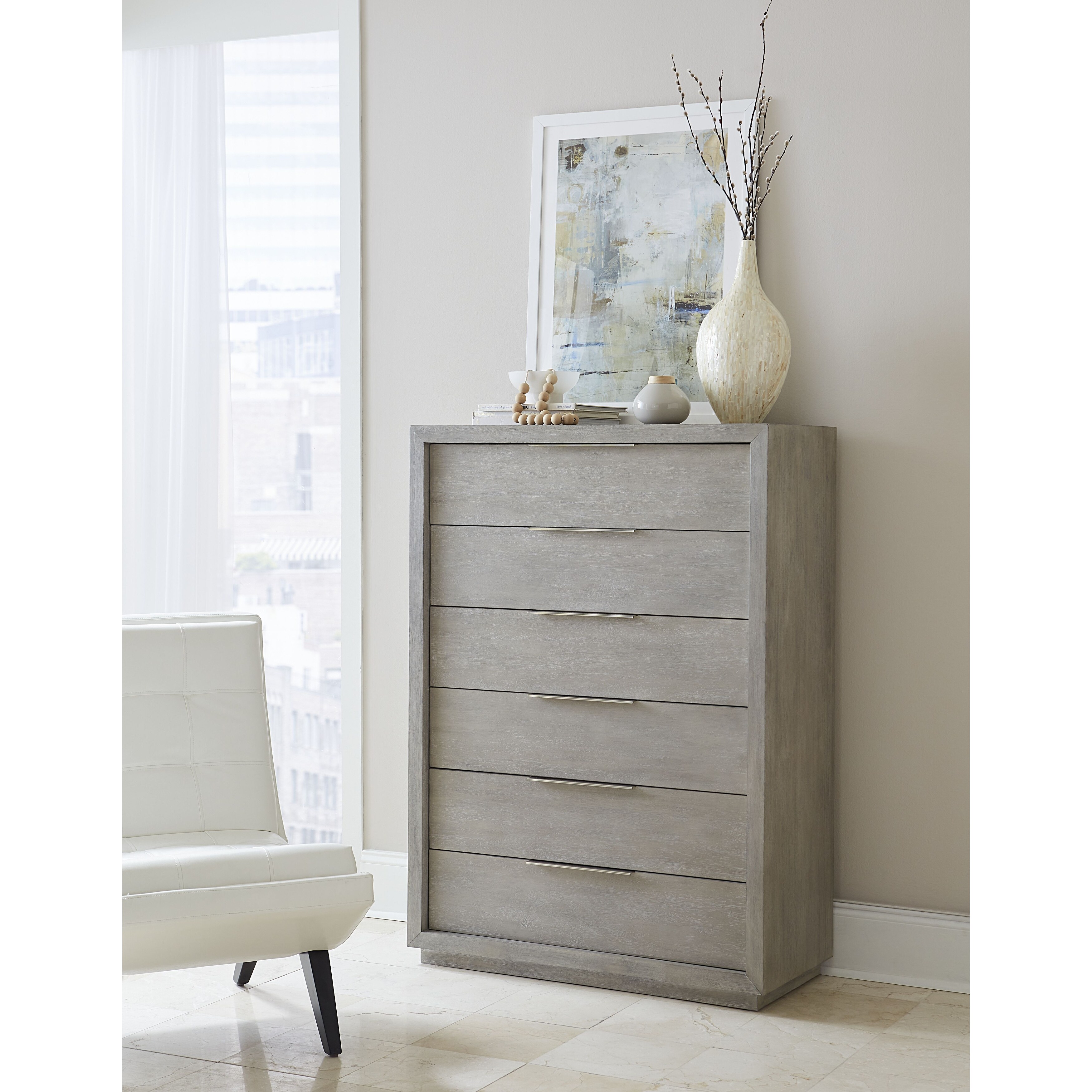 Oxford Six-Drawer Chest in Mineral - - 34428554 - Mycitystee