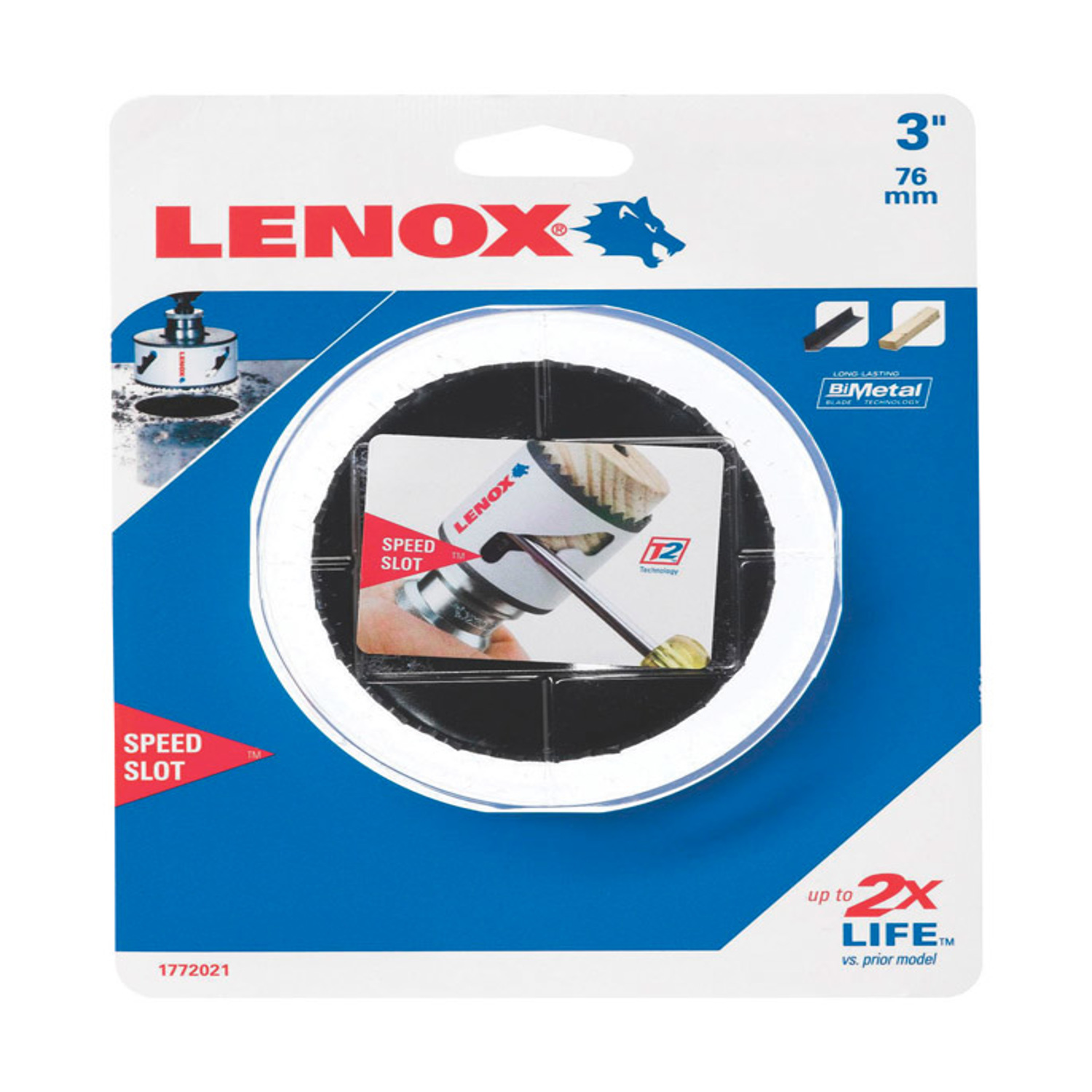Lenox 3 in. Bi-Metal Hole Saw 1 pk - Mycitystee