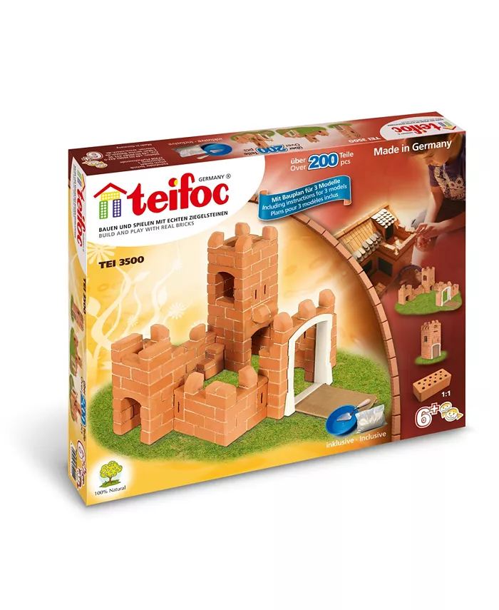 Teifoc Small Castle Brick Construction Set - Mycitystee