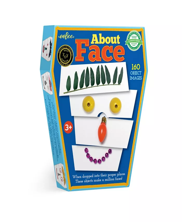 Eeboo About Face Object Cards - Mycitystee