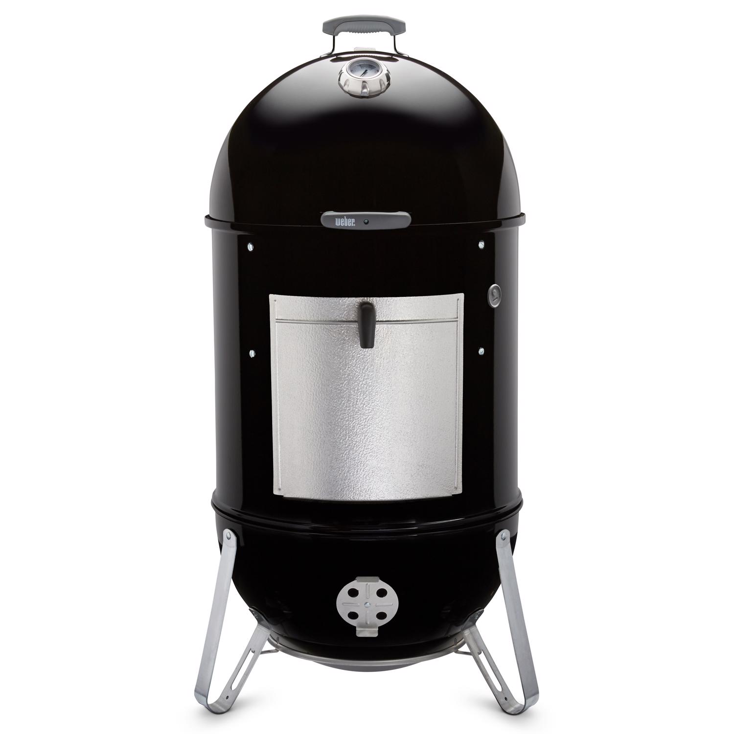 Weber Smokey Mountain Charcoal/Wood Bullet Smoker Black - Mycitystee