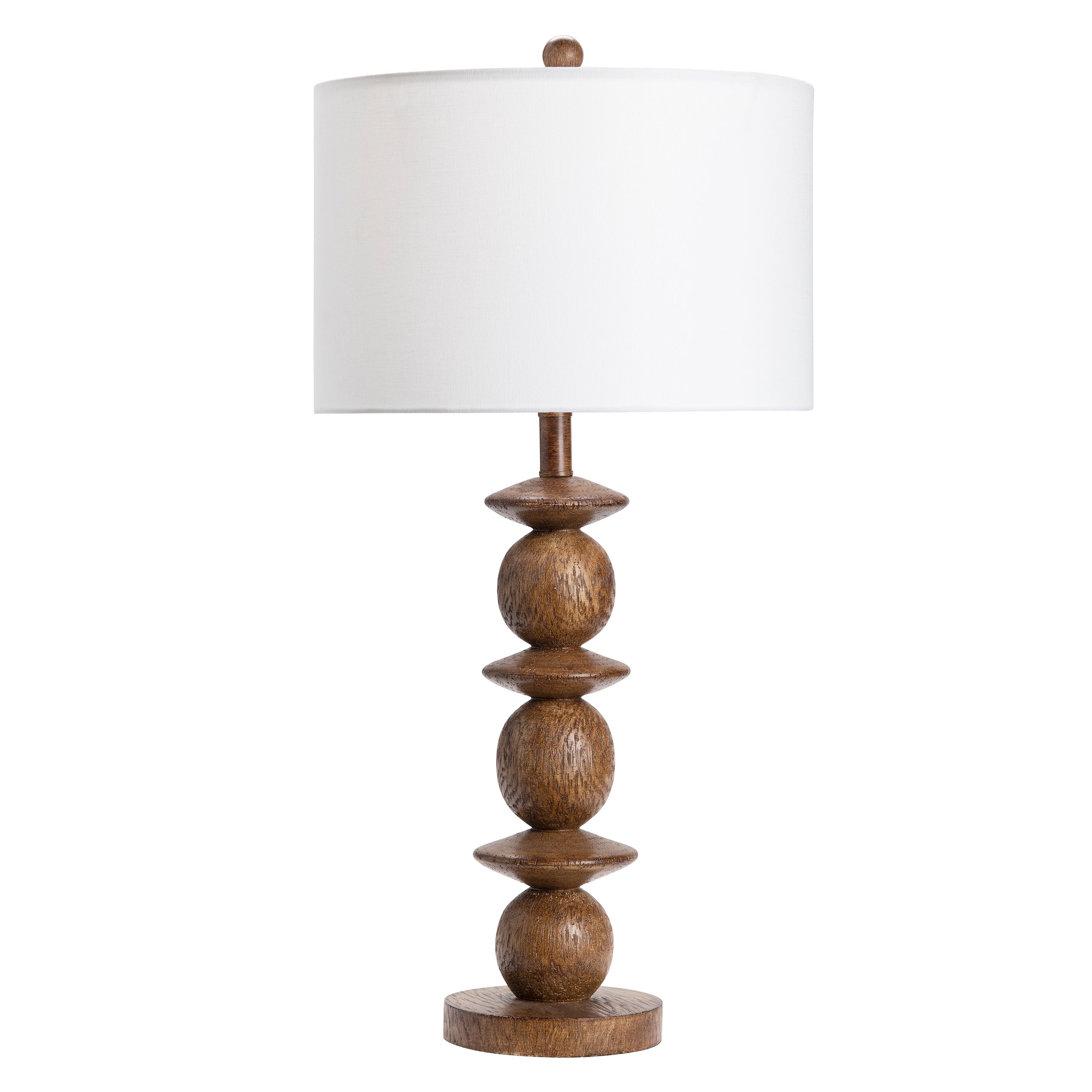 Olivia Resin Wood Lamp - 15 x 15 x 30 - Mycitystee
