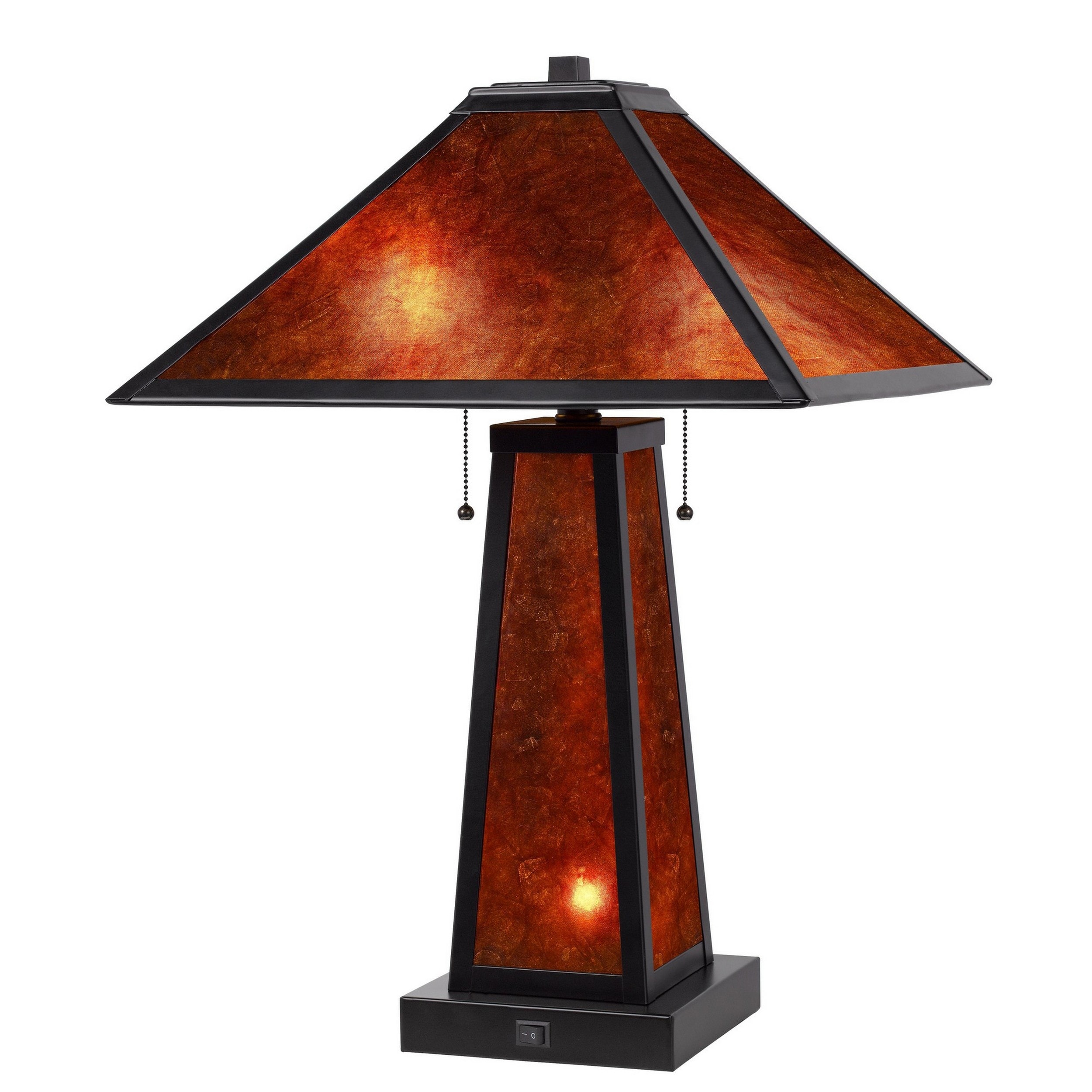 28 Inch Modern Table Lamp， Hardback Fabric Shade， Set of 2， Antique Brass - Mycitystee