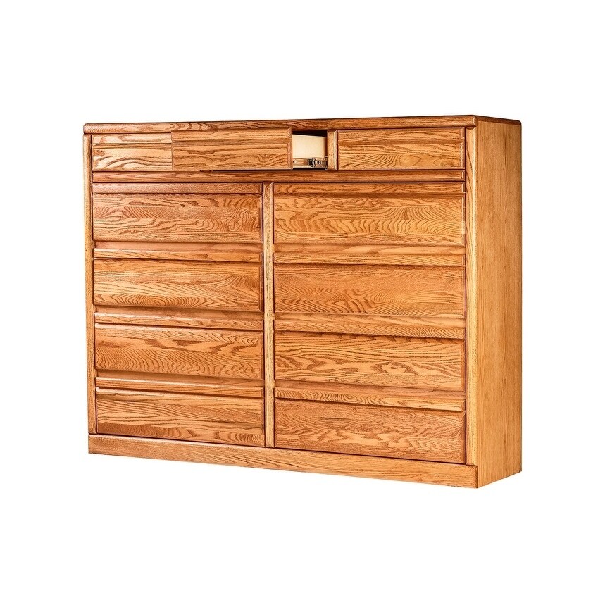 Bullnose Eleven Drawer Dresser 60W x 48H x 18D - - 26040907 - Mycitystee
