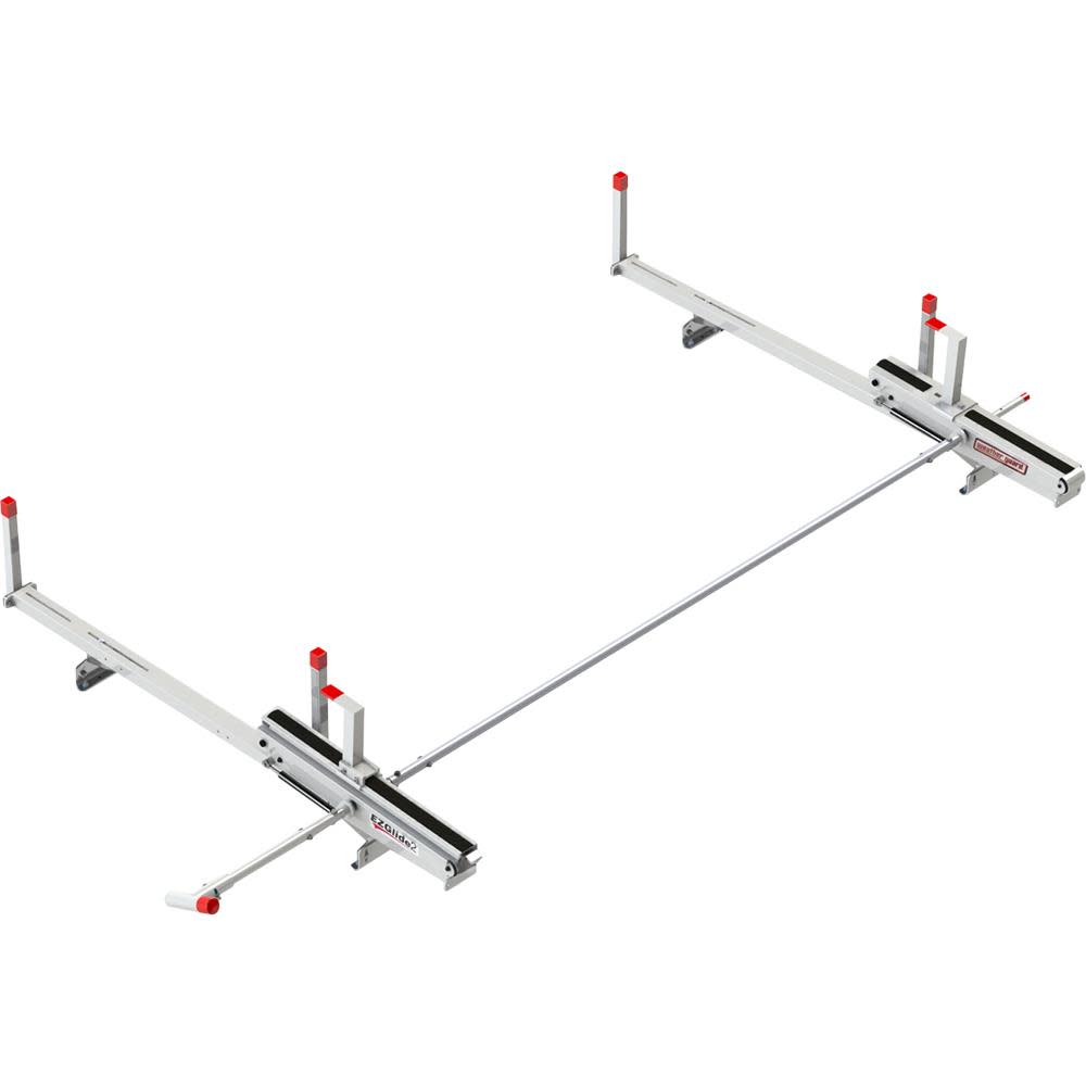 EZGLIDE2 Fixed Drop-Down Ladder Rack, Full - Mycitystee